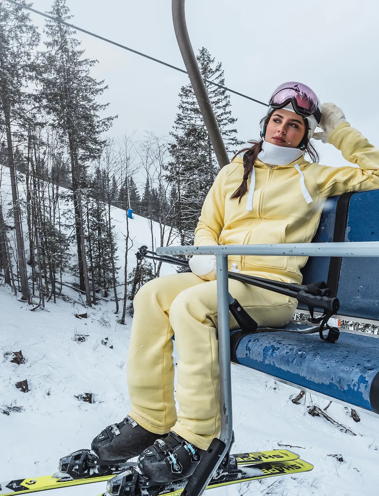 Sweatpant Girl Straight Leg Lemon