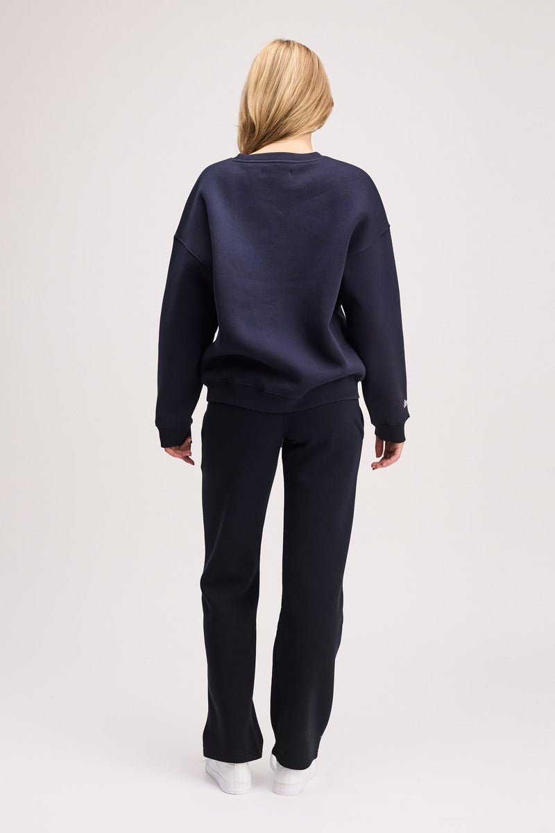 Boxed Crewneck Navy