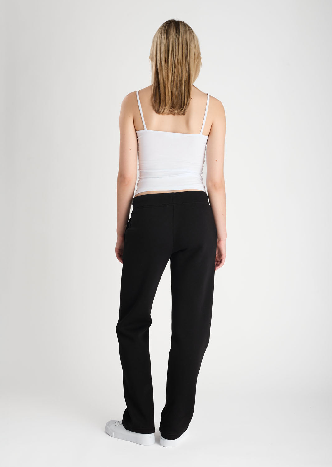 Sweatpant Girl Straight Leg Black